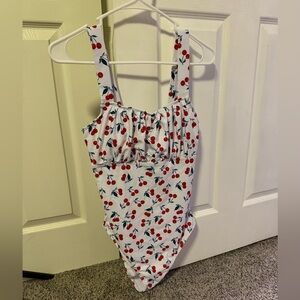 Cherry Print Swimsuit